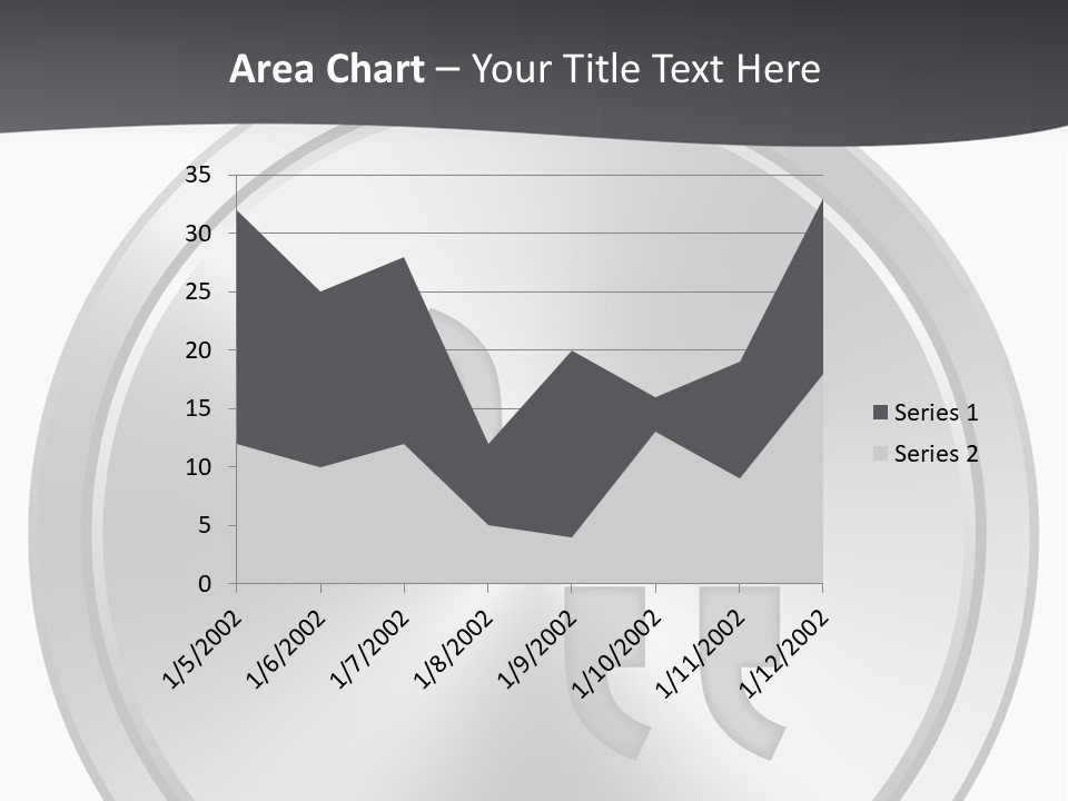 A Metal Plate With A Circular Design On It PowerPoint Template