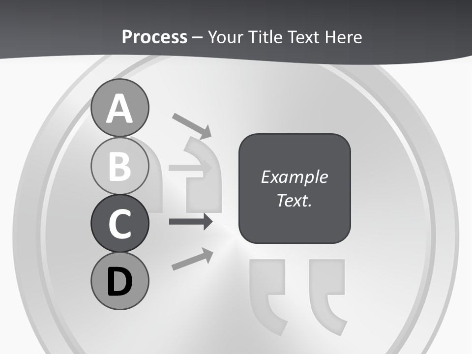 A Metal Plate With A Circular Design On It PowerPoint Template