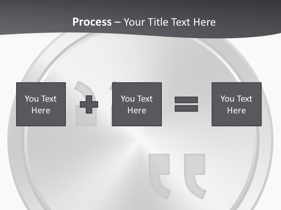 A Metal Plate With A Circular Design On It PowerPoint Template