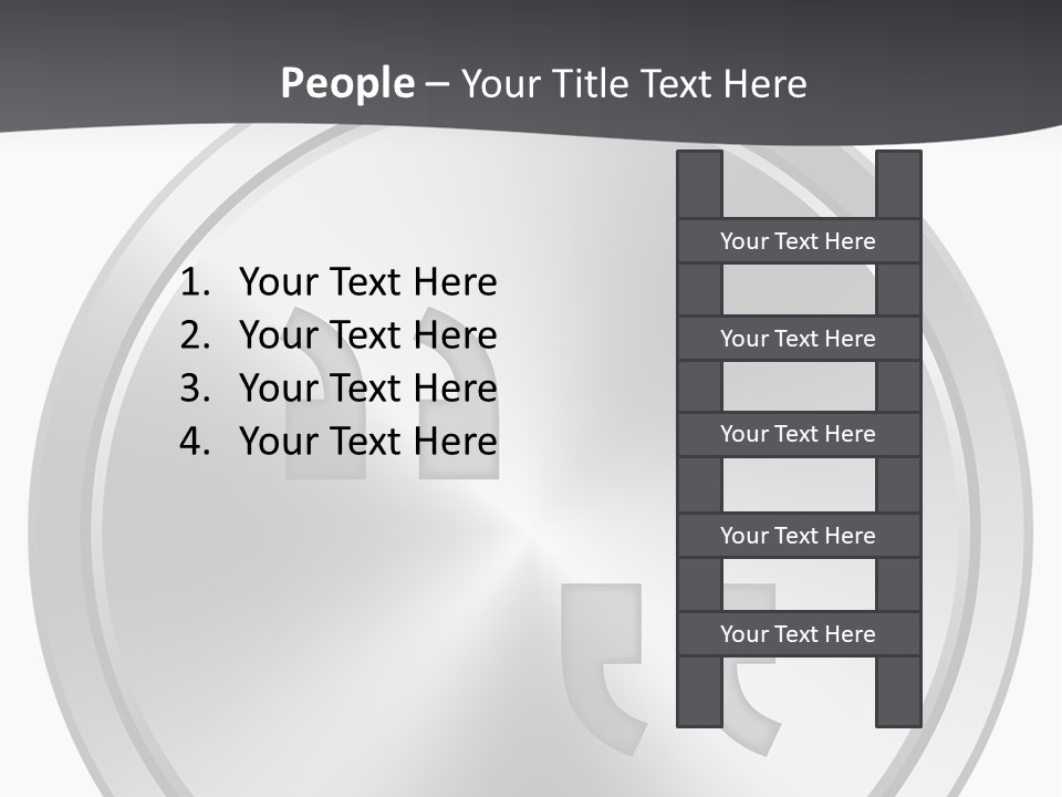 A Metal Plate With A Circular Design On It PowerPoint Template