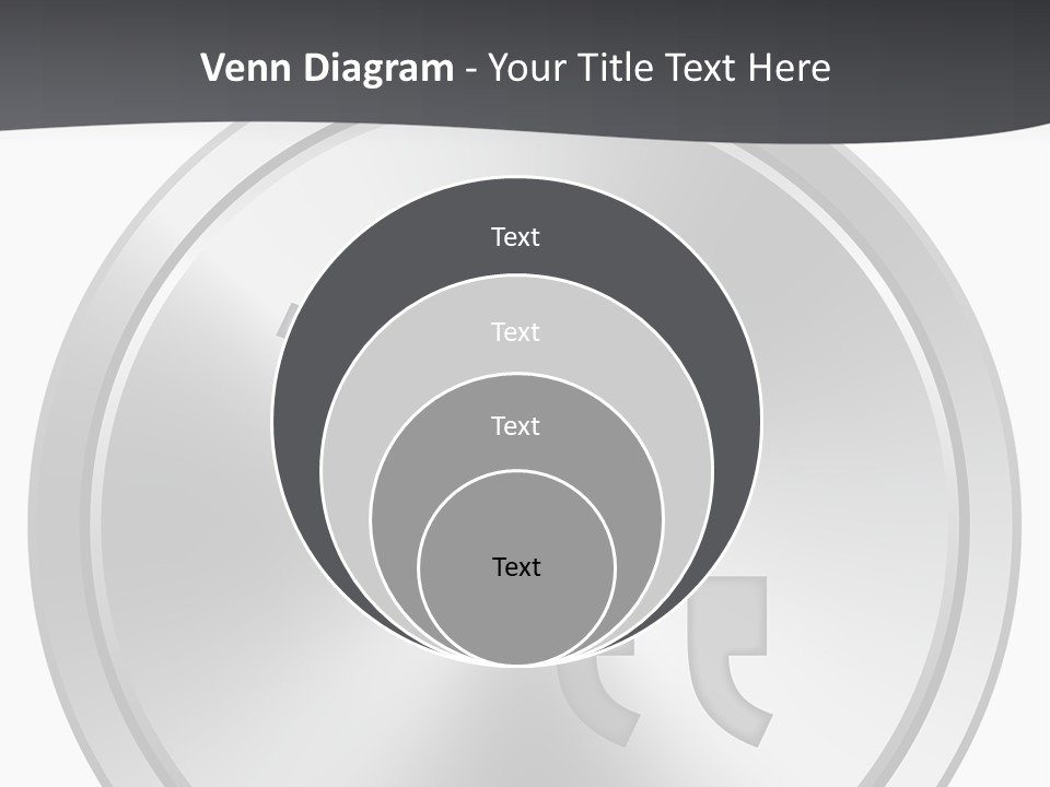 A Metal Plate With A Circular Design On It PowerPoint Template