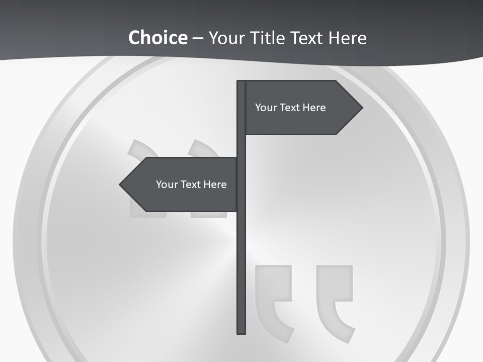 A Metal Plate With A Circular Design On It PowerPoint Template