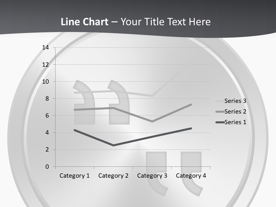 A Metal Plate With A Circular Design On It PowerPoint Template