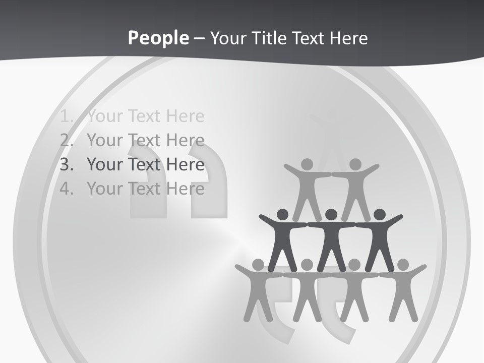 A Metal Plate With A Circular Design On It PowerPoint Template