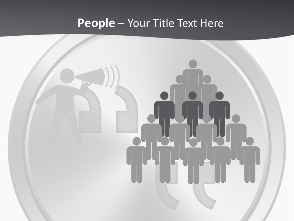 A Metal Plate With A Circular Design On It PowerPoint Template