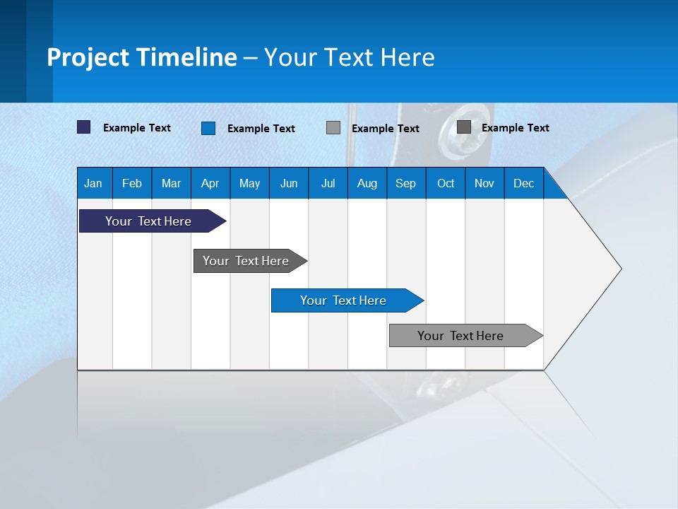A Close Up Of A Sewing Machine With A Blue Cover PowerPoint Template