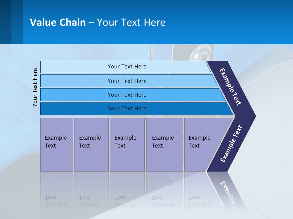 A Close Up Of A Sewing Machine With A Blue Cover PowerPoint Template