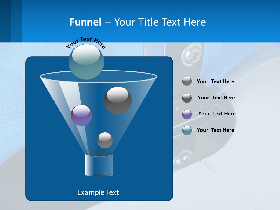 A Close Up Of A Sewing Machine With A Blue Cover PowerPoint Template