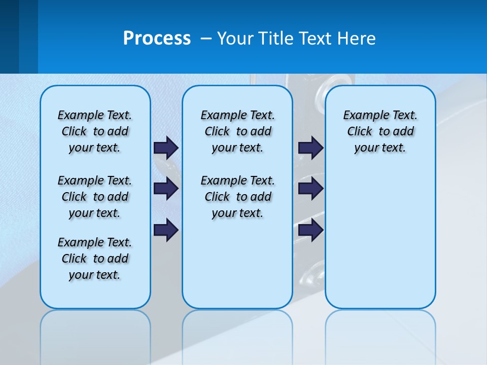 A Close Up Of A Sewing Machine With A Blue Cover PowerPoint Template