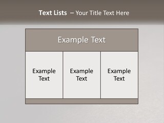 A White Paper Ring With The Letter B On It PowerPoint Template