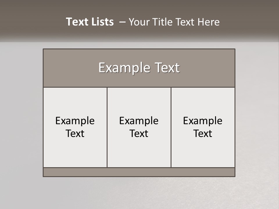 A White Paper Ring With The Letter B On It PowerPoint Template