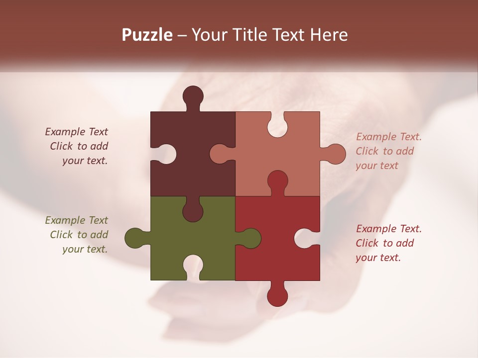 An Elderly Person Holding The Hand Of A Younger Person PowerPoint Template