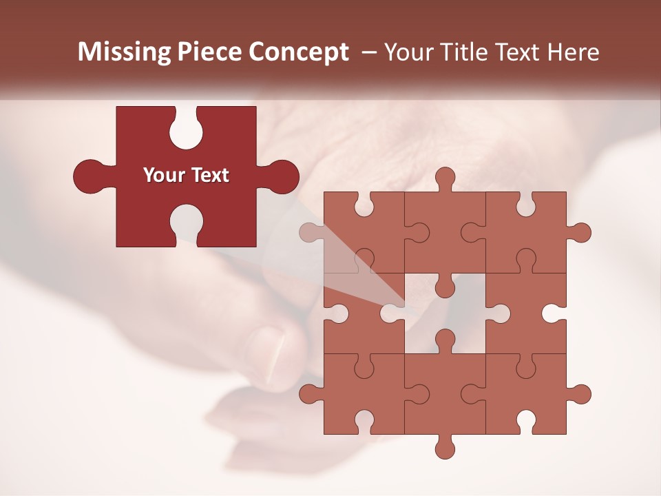 An Elderly Person Holding The Hand Of A Younger Person PowerPoint Template