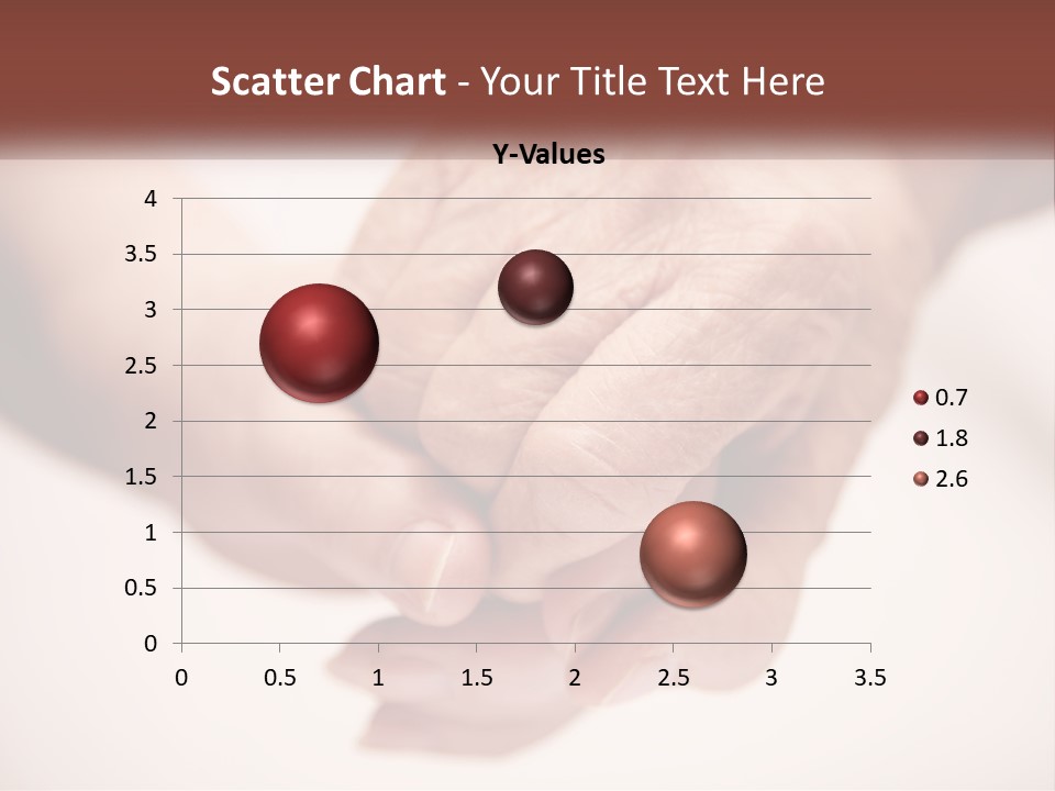 An Elderly Person Holding The Hand Of A Younger Person PowerPoint Template