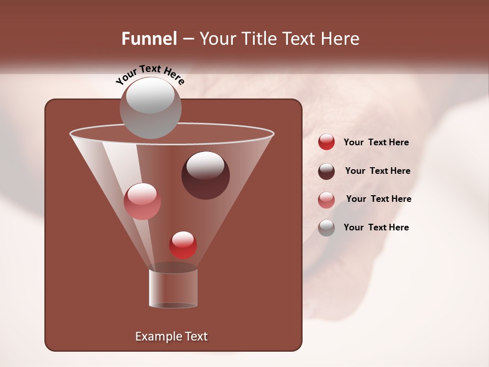 An Elderly Person Holding The Hand Of A Younger Person PowerPoint Template