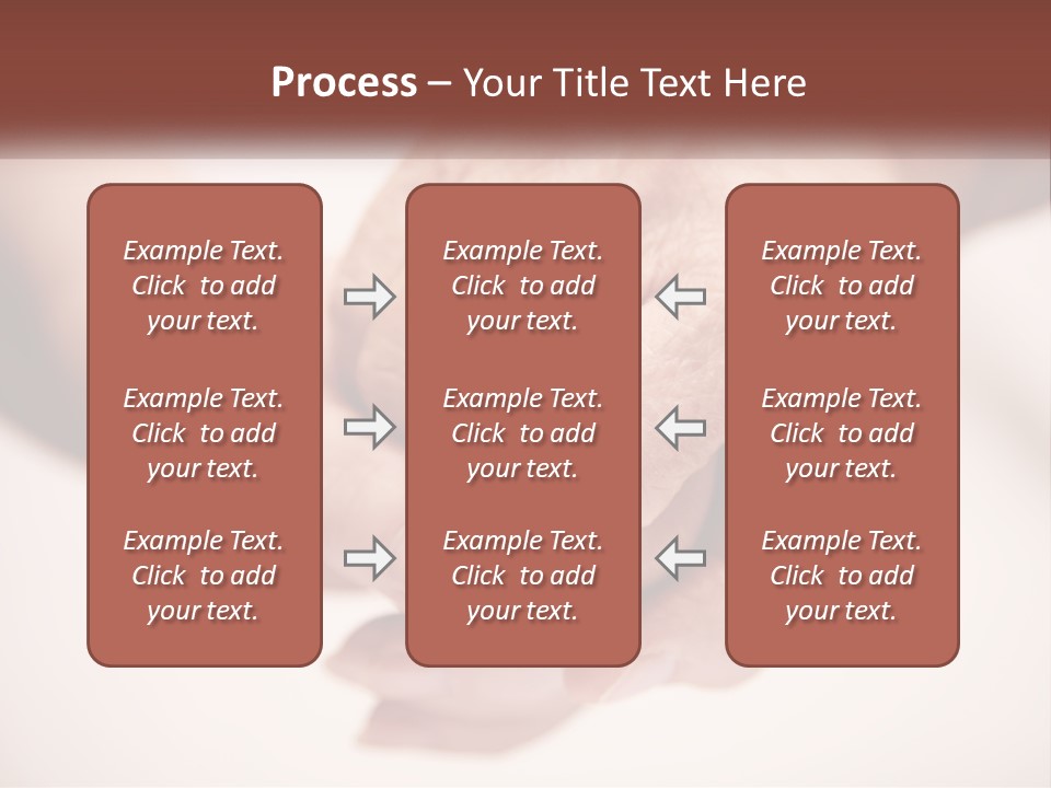 An Elderly Person Holding The Hand Of A Younger Person PowerPoint Template