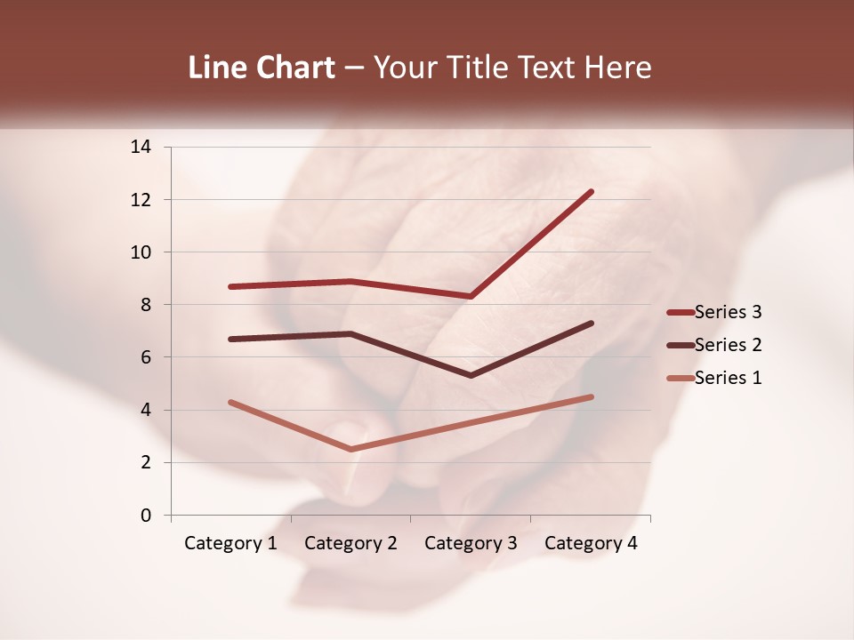An Elderly Person Holding The Hand Of A Younger Person PowerPoint Template