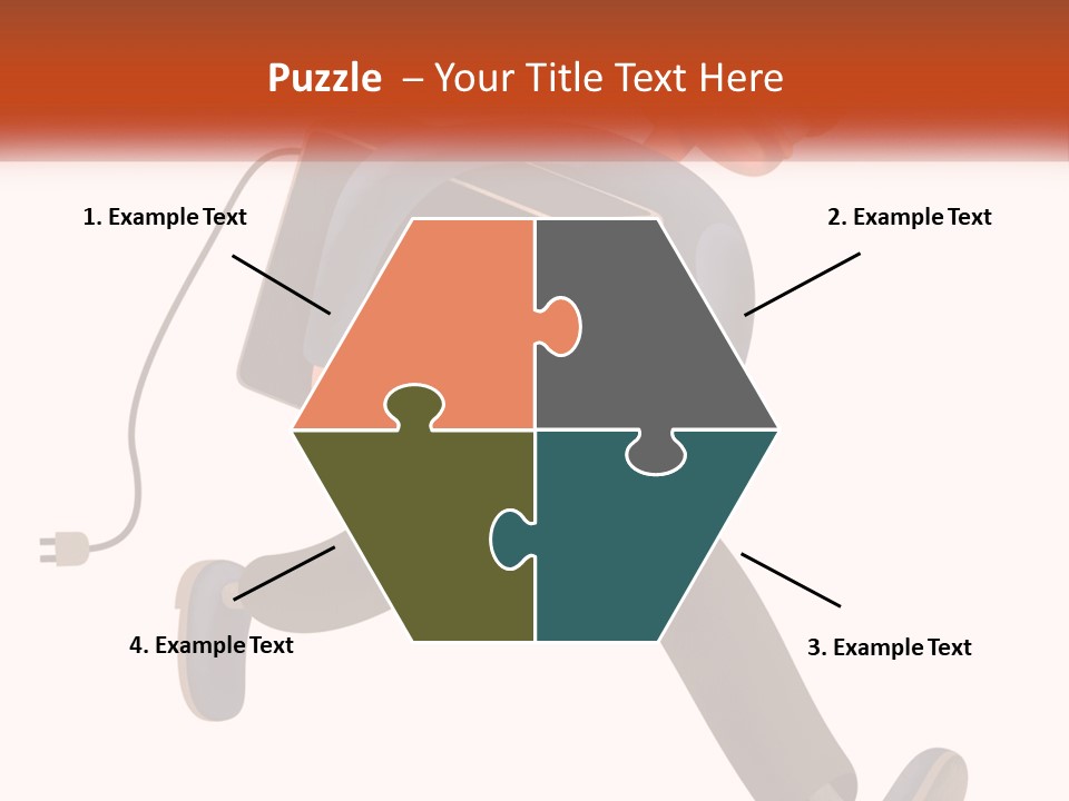 A Cartoon Man Running With A Computer On His Back PowerPoint Template