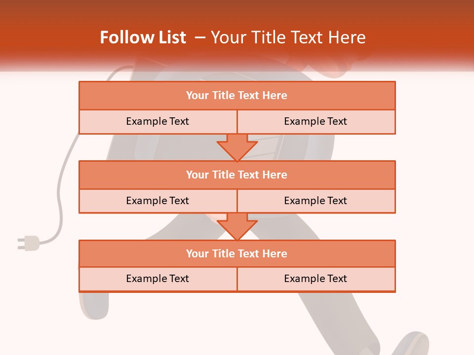 A Cartoon Man Running With A Computer On His Back PowerPoint Template