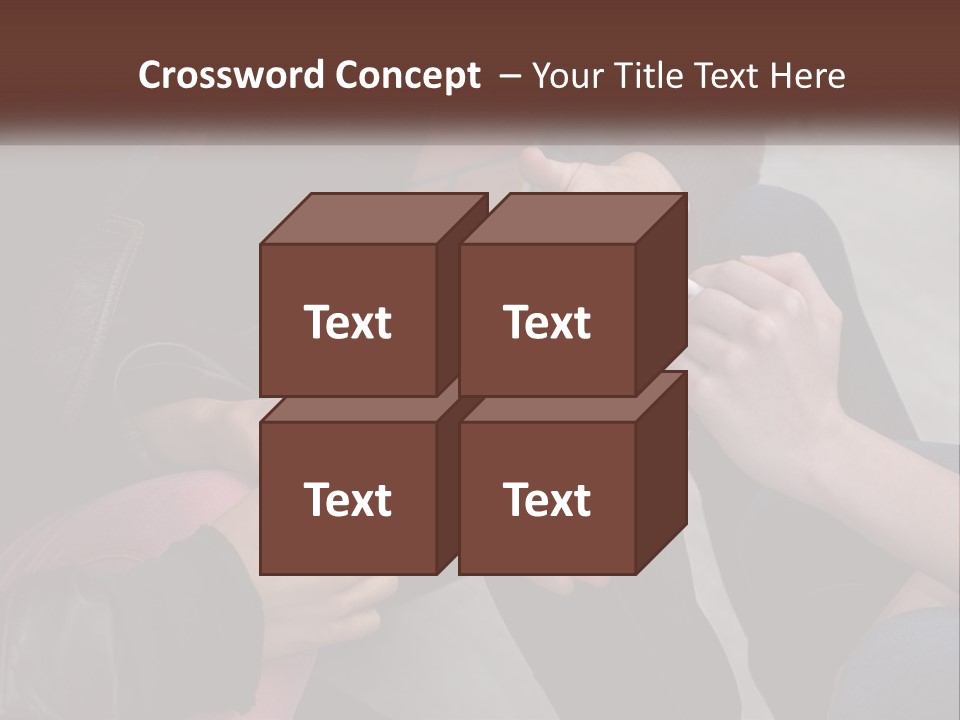 A Group Of People Sitting Next To Each Other PowerPoint Template