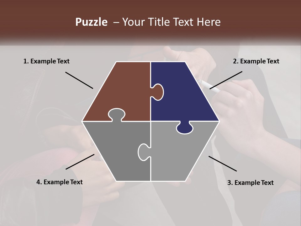 A Group Of People Sitting Next To Each Other PowerPoint Template