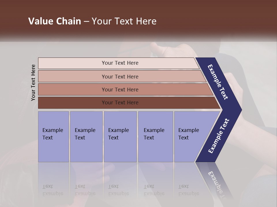 A Group Of People Sitting Next To Each Other PowerPoint Template
