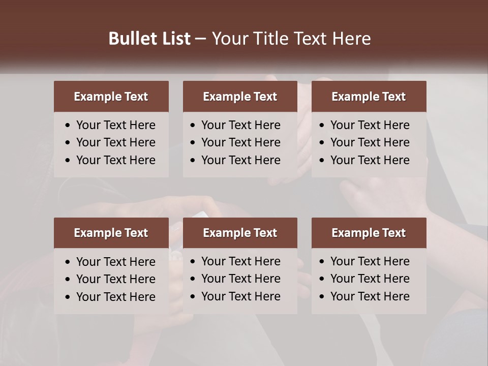 A Group Of People Sitting Next To Each Other PowerPoint Template