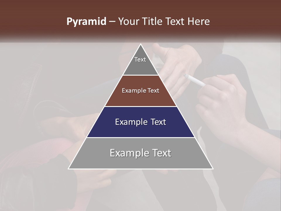 A Group Of People Sitting Next To Each Other PowerPoint Template
