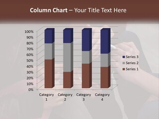 A Group Of People Sitting Next To Each Other PowerPoint Template