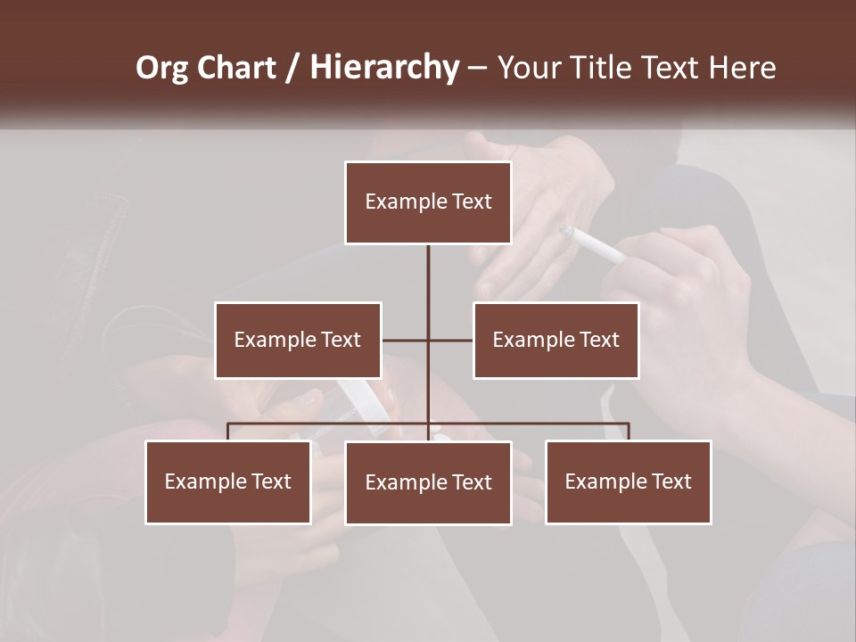 A Group Of People Sitting Next To Each Other PowerPoint Template