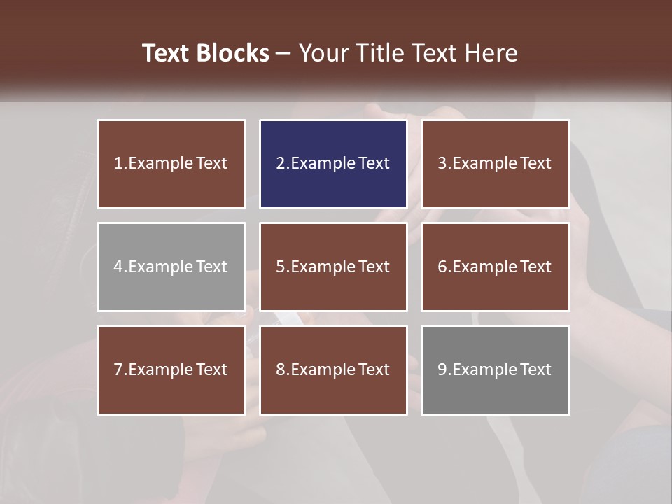 A Group Of People Sitting Next To Each Other PowerPoint Template