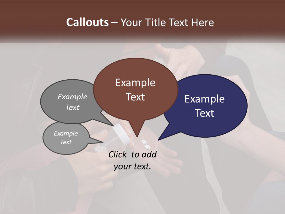 A Group Of People Sitting Next To Each Other PowerPoint Template