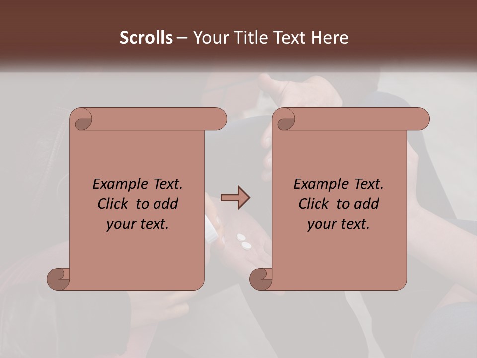 A Group Of People Sitting Next To Each Other PowerPoint Template