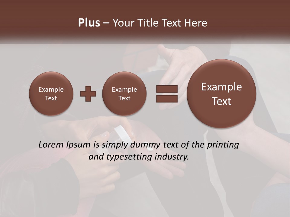 A Group Of People Sitting Next To Each Other PowerPoint Template
