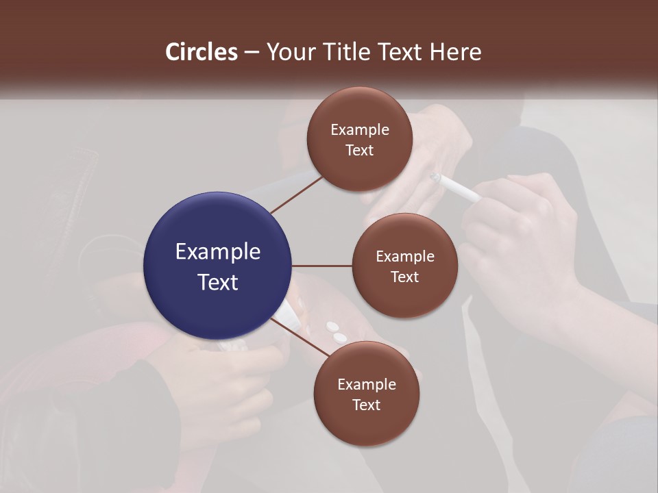 A Group Of People Sitting Next To Each Other PowerPoint Template