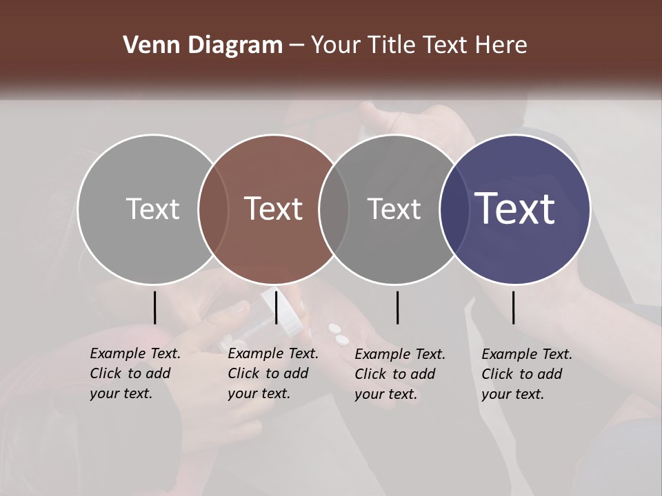 A Group Of People Sitting Next To Each Other PowerPoint Template