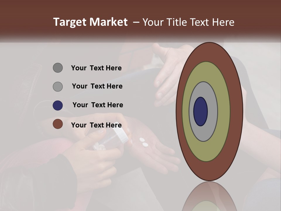 A Group Of People Sitting Next To Each Other PowerPoint Template