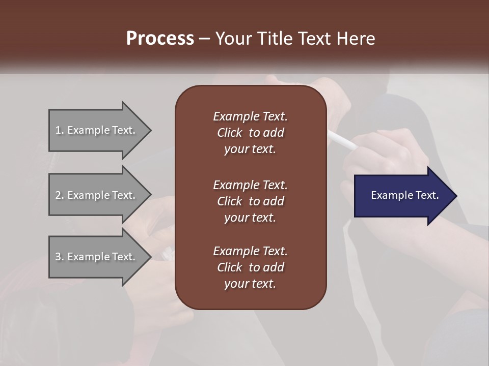 A Group Of People Sitting Next To Each Other PowerPoint Template