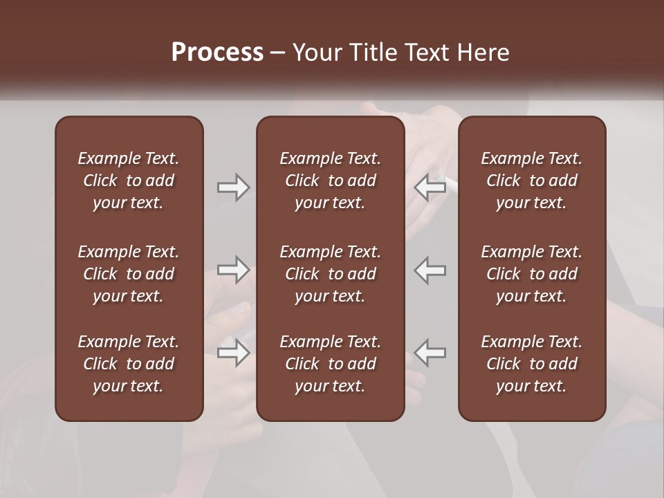 A Group Of People Sitting Next To Each Other PowerPoint Template