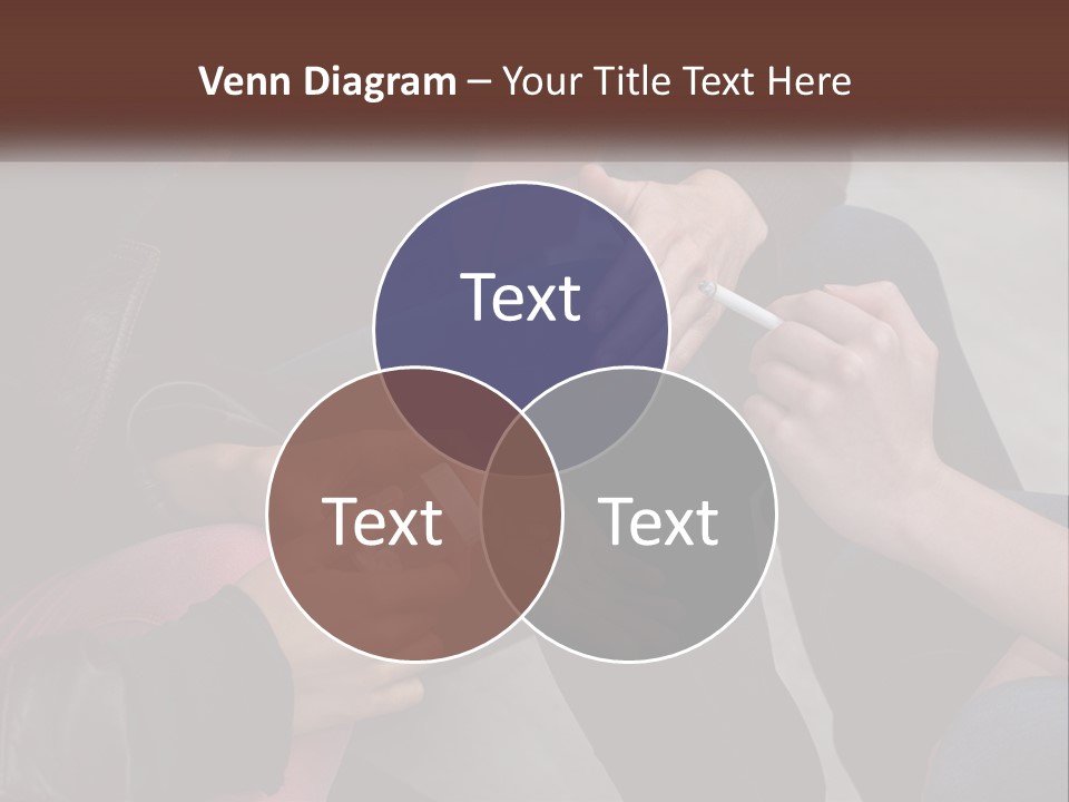 A Group Of People Sitting Next To Each Other PowerPoint Template