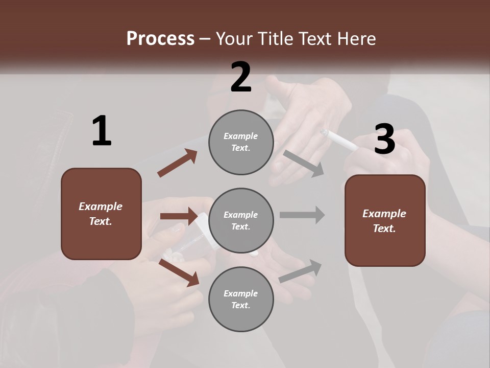 A Group Of People Sitting Next To Each Other PowerPoint Template