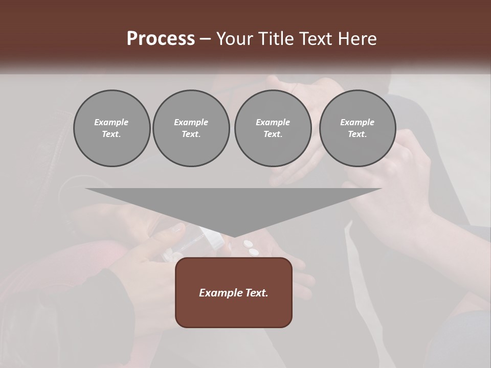 A Group Of People Sitting Next To Each Other PowerPoint Template