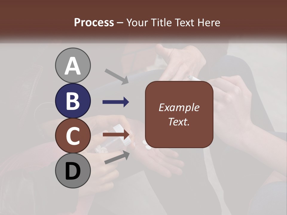 A Group Of People Sitting Next To Each Other PowerPoint Template