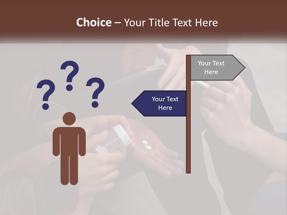 A Group Of People Sitting Next To Each Other PowerPoint Template