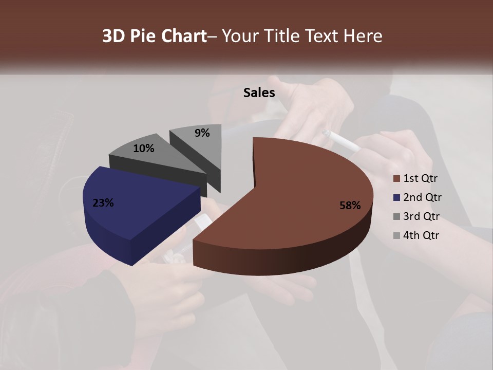 A Group Of People Sitting Next To Each Other PowerPoint Template