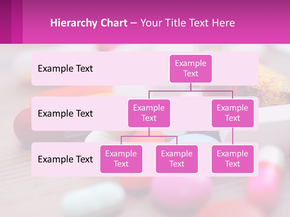 A Table Topped With Lots Of Pills And Tablets PowerPoint Template