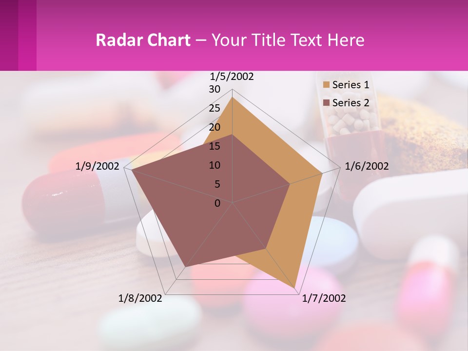 A Table Topped With Lots Of Pills And Tablets PowerPoint Template