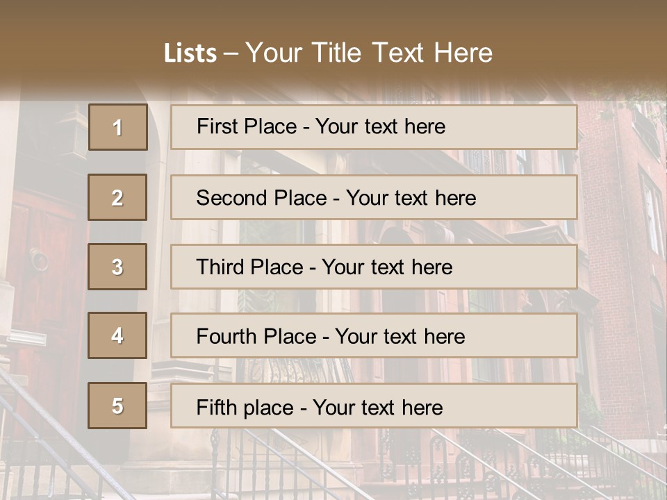 A Row Of Browns Browns Browns Browns Browns Browns Browns Browns Browns Browns Browns Browns Browns PowerPoint Template
