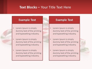 Candy Canes With Green And Red Stripes On A White Background PowerPoint Template