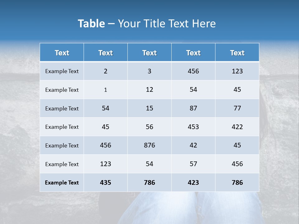 A Woman Sitting On The Ground With Her Hand On Her Head PowerPoint Template